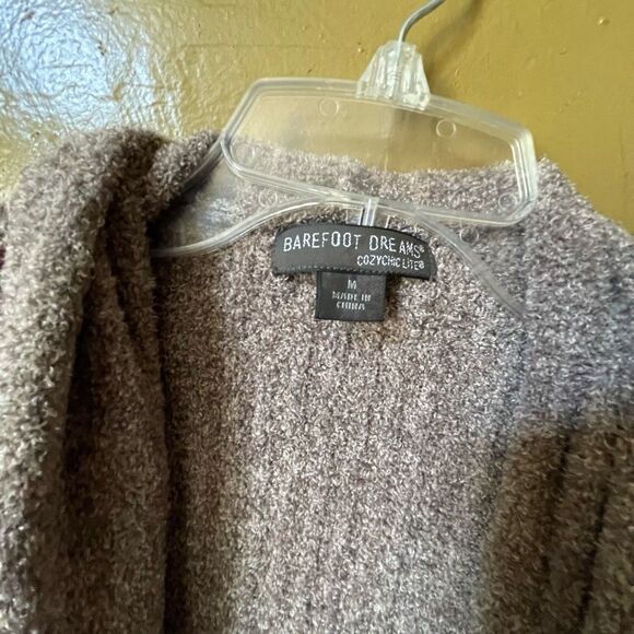 BAREFOOT DREAMS cozy chic lite size M open front cardigan. - Picture 3 of 5